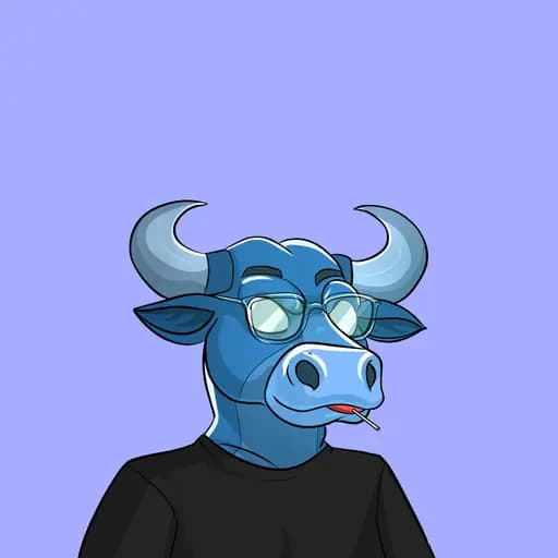 Taureau bleu de la collection EDGE