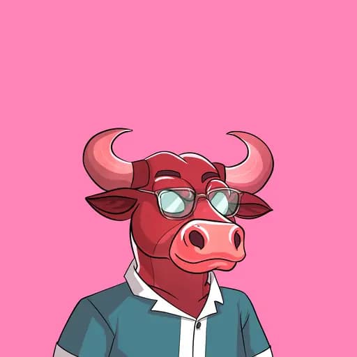 Taureau rouge de la collection EDGE