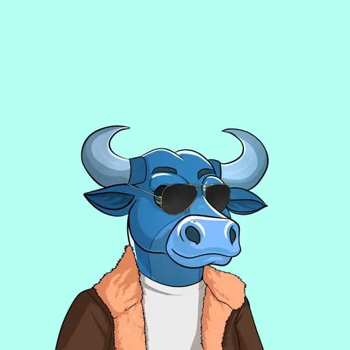 Taureau bleu de la collection EDGE